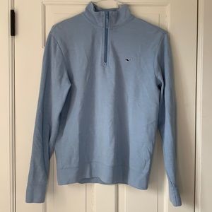 Quarter zip Vineyard Vines sweater.